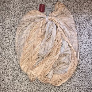 Gold Infinity scarves